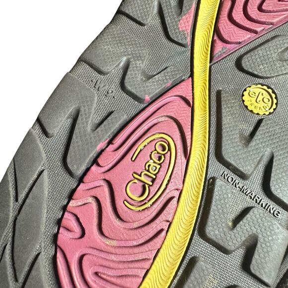 Chaco Women's Zvolv 2 Sport Strappy Sandal Size 9 Pink Orange walking hiking - Picture 10 of 12